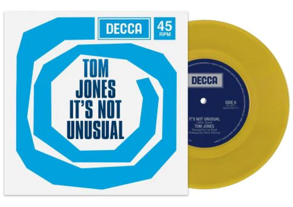 Tom Jones It'S Not Unusual 7" Vinyl Single Amber Colour RSD 2024