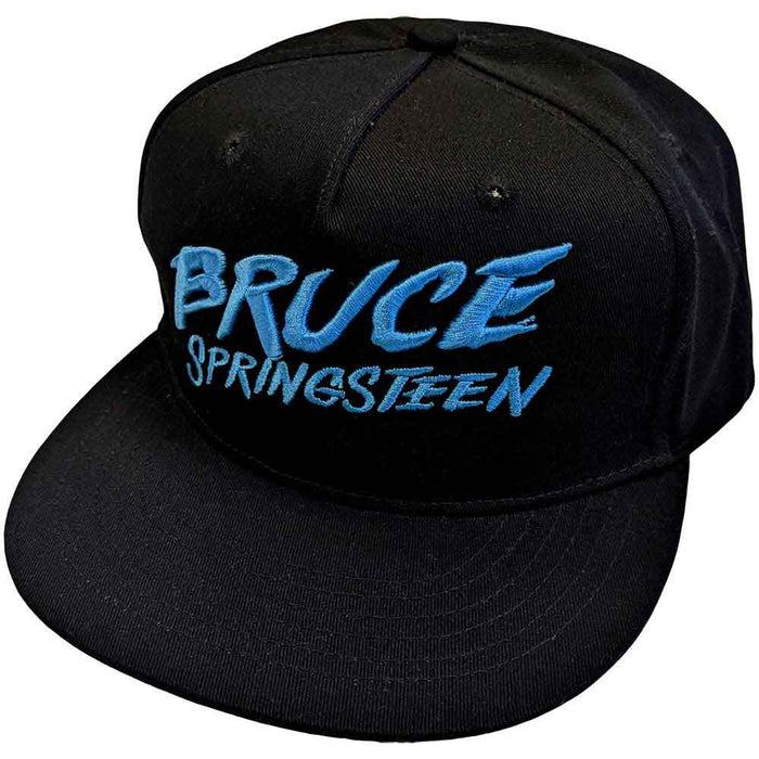 Bruce Springsteen The River Logo Black Snapback Baseball Cap
