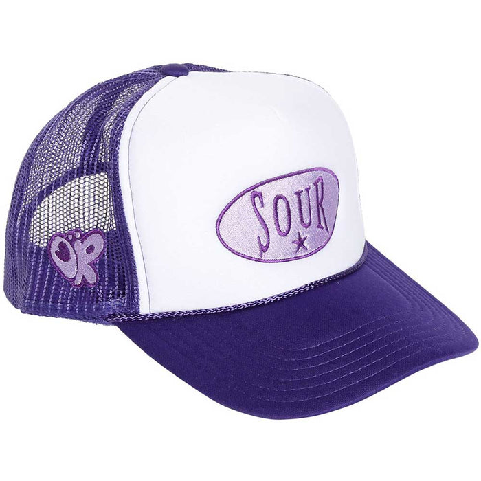 Olivia Rodrigo Sour Purple & White Mesh Baseball Cap Hat