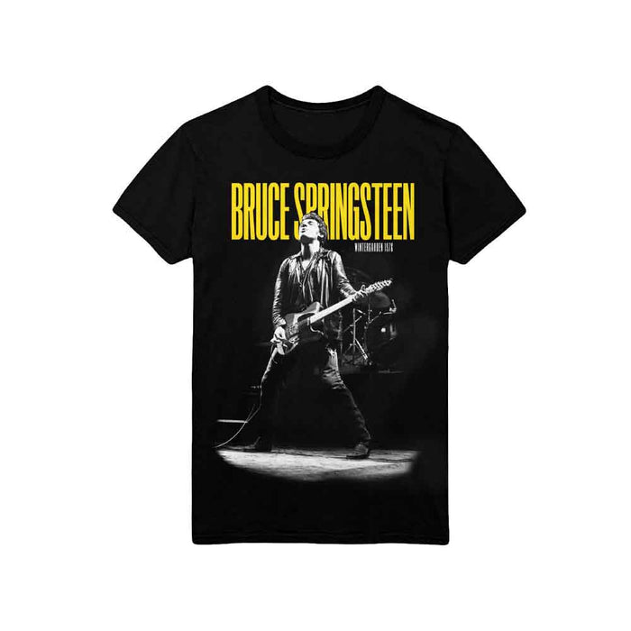 Bruce Springsteen Winterland Ballroom Guitar Black Small Unisex T-Shirt