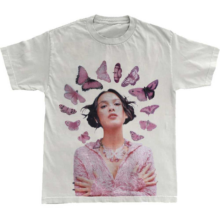 Olivia Rodrigo Butterfly Halo White XXL Unisex T-Shirt