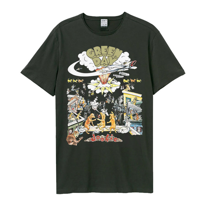 Green Day Dookie Amplified Charcoal XL Unisex T-Shirt