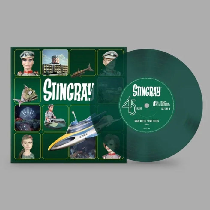 Stingray Barry Gray 7" Vinyl EP Transparent Green Colour Vinyl RSD 2024