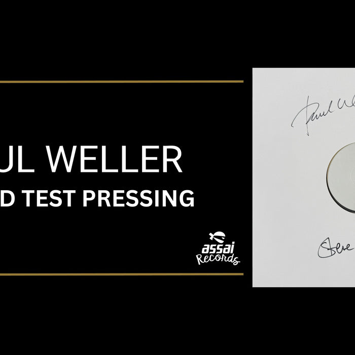 Paul Weller Signed Test Pressing Prize Draw