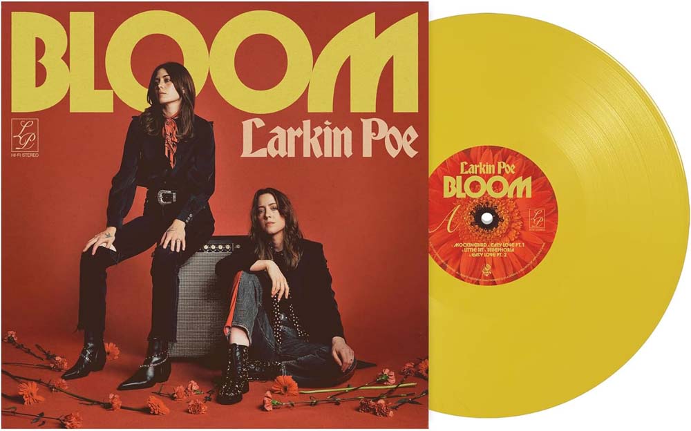 Larkin Poe Bloom Yellow Vinyl LP 2025