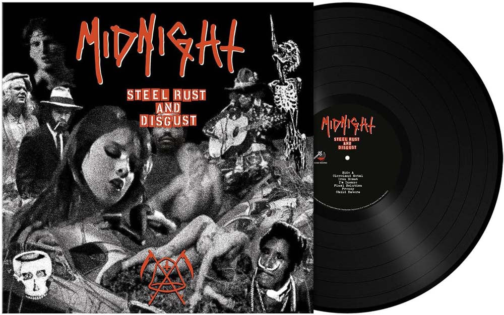 Midnight Steel, Rust And Disgust Vinyl LP 2025