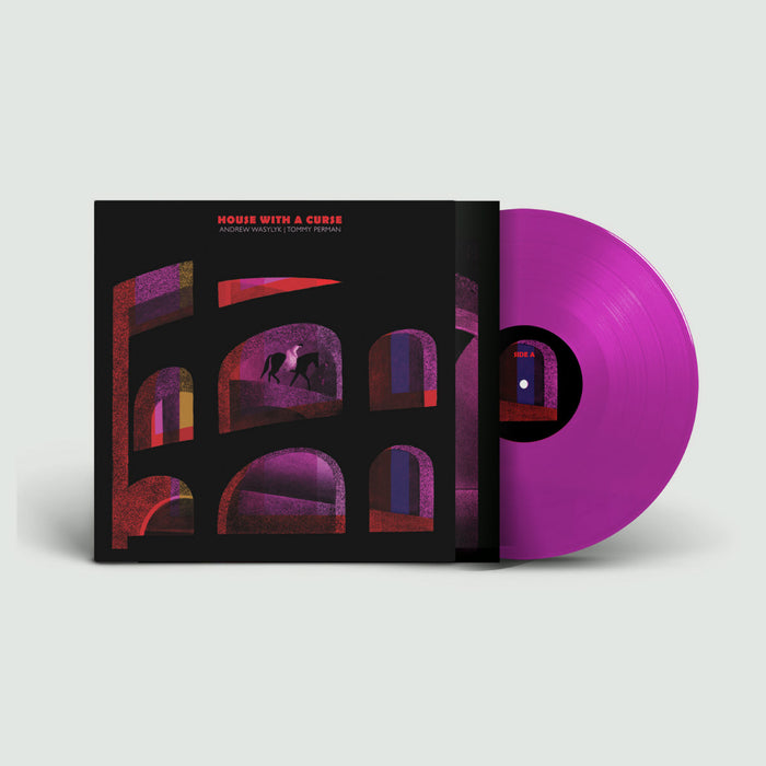 Andrew Wasylyk & Tommy Perman House With A Curse Vinyl LP Dark Magenta Colour + Zine Due Out 16/10/26