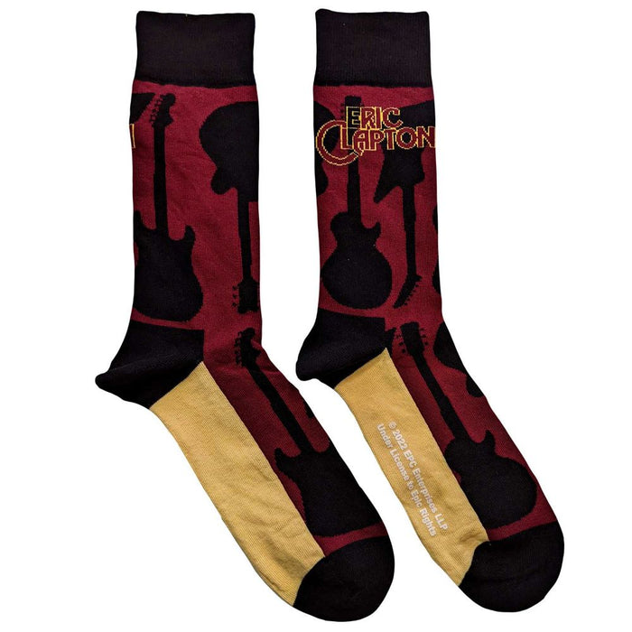 Eric Clapton Unisex Ankle Socks: Guitars (Uk Size 7 - 11)