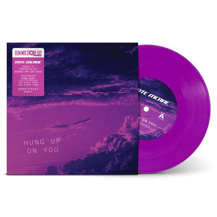 Tate Mcrae Hung Up On You / One Day 7" Vinyl Single Neon Violet Colour RSD 2026