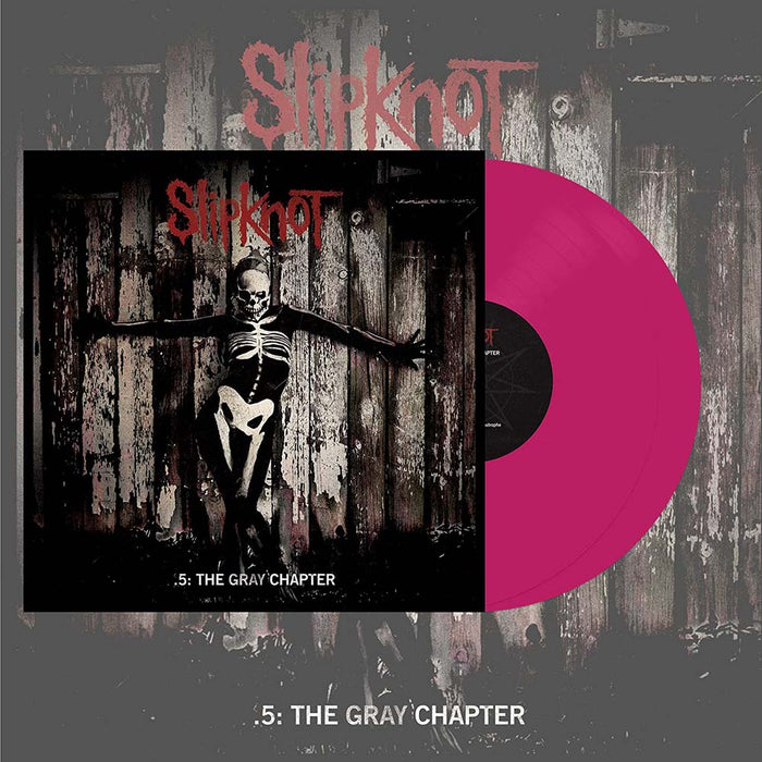 Slipknot 5: The Gray Chapter Vinyl LP Neon Pink Colour 2022