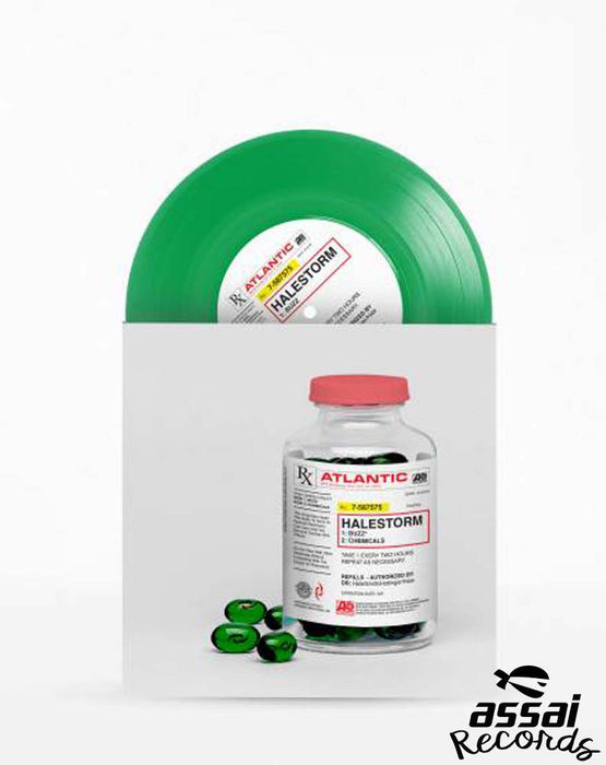 Halestorm Buzz Chemicals Vinyl 7" Single Clear Green Colour RSD 2019