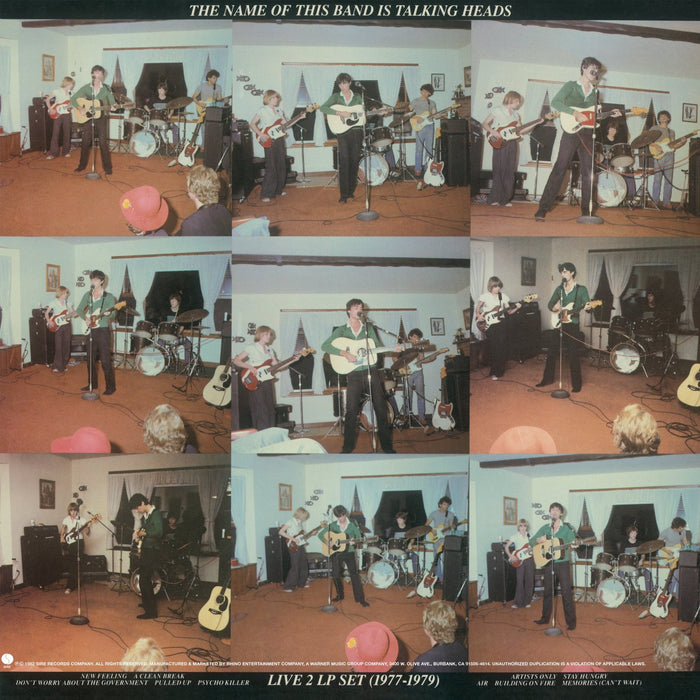 Talking Heads the Name of This Band Is Vinyl LP 2013