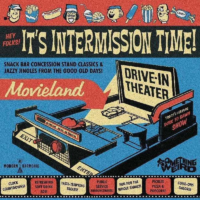 Something Weird Hey Folks! It's Intermission Time! Vinyl LP Hot Dog Brown Colour 2024