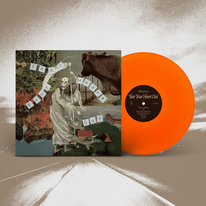villagerrr Tear Your Heart Out Vinyl LP Indies Hi-Vis Orange Colour 2025