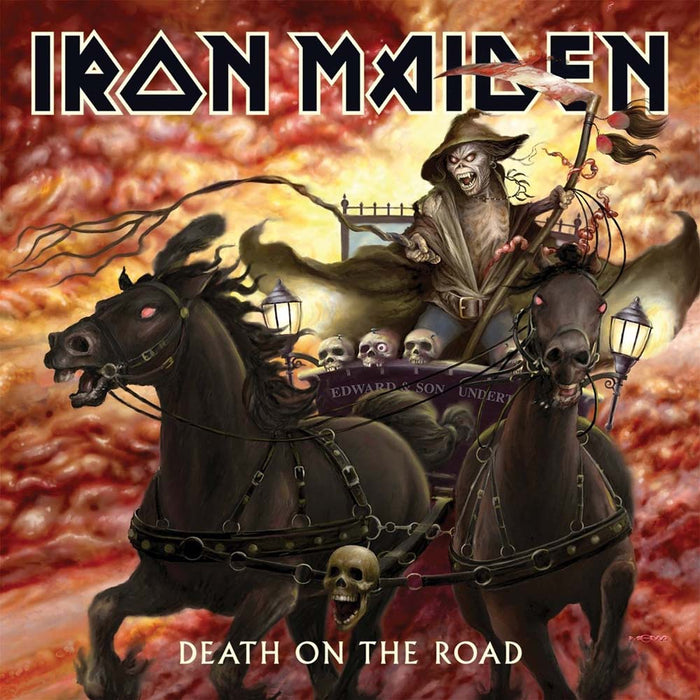 Iron Maiden Death On The Road Vinyl LP 2017