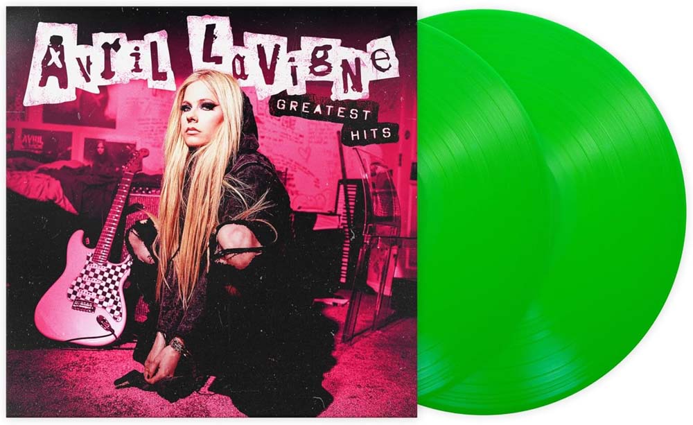 Avril Lavigne Greatest Hits Vinyl LP Green Colour 2024