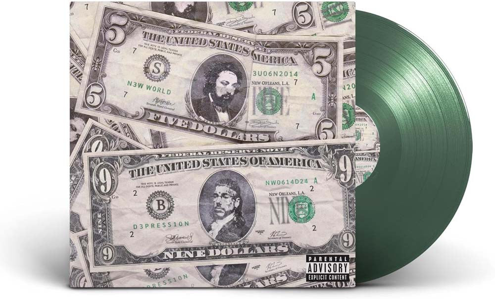 $Uicideboy$ New World Depression Vinyl LP Coke Bottle Green Colour 2024