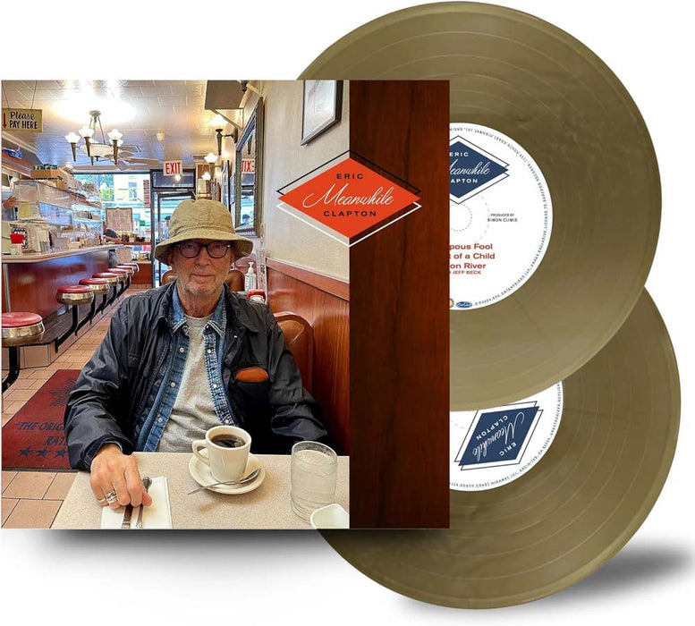 Eric Clapton Meanwhile Vinyl LP Gold Colour 2025