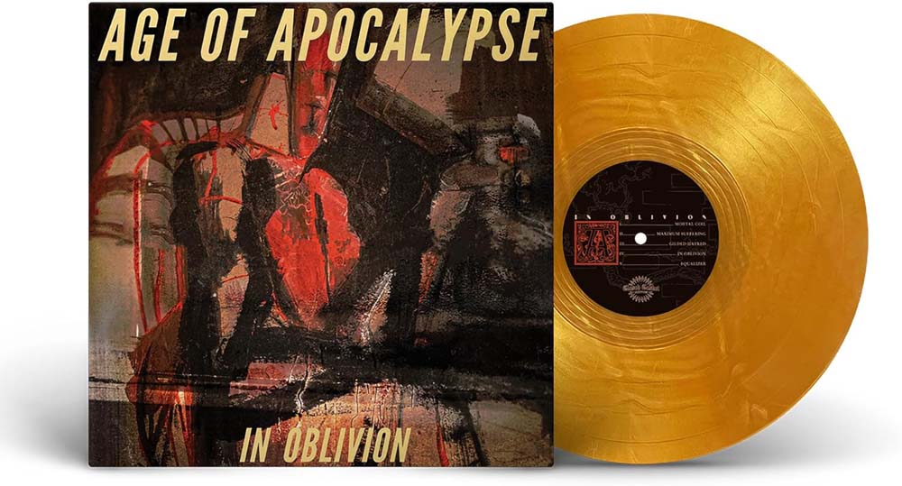 Age Of Apocalypse In Oblivion Vinyl LP Gold Nugget Colour 2025