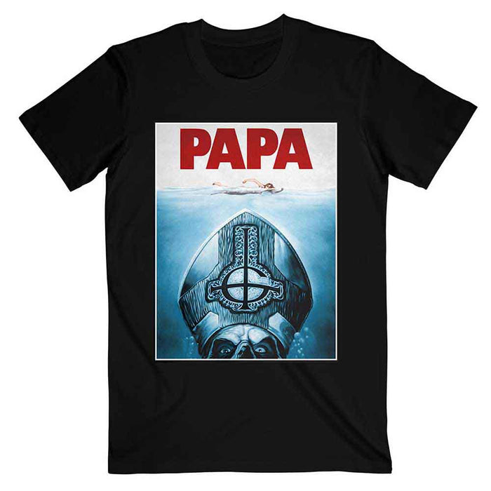 Ghost Papa Jaws Black XX-Large T-Shirt