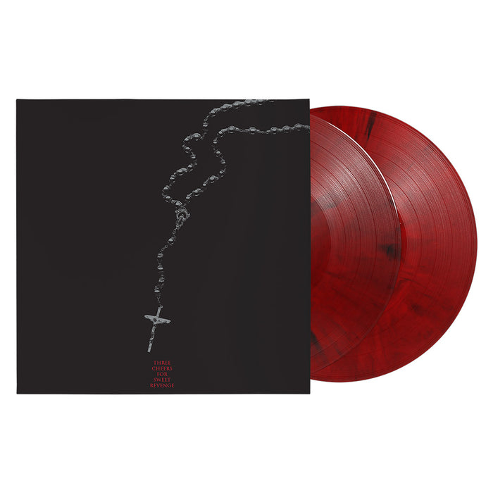 My Chemical Romance Three Cheers For Sweet Revenge (Deluxe Edition) Vinyl LP Red & Black Marble Colour 2025