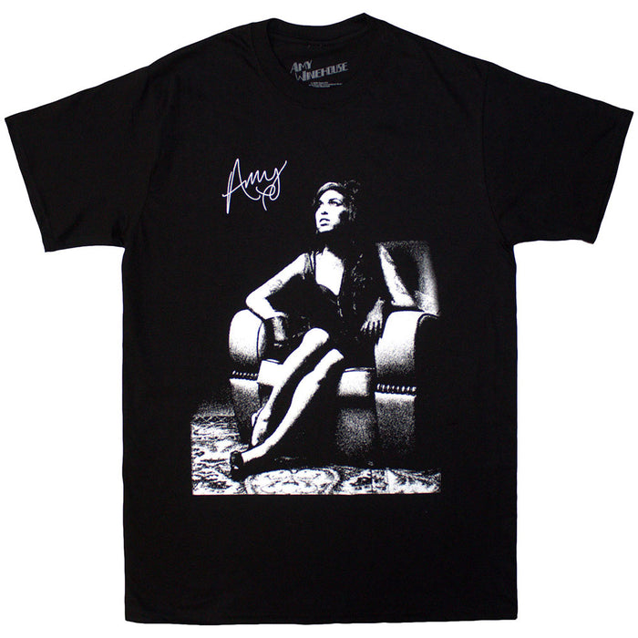 Amy Winehouse Chair Black Large T-Shirt