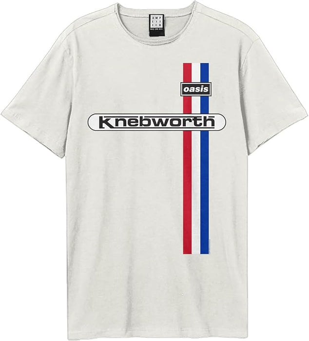 Oasis Knebworth Vintage White X-Large T-Shirt