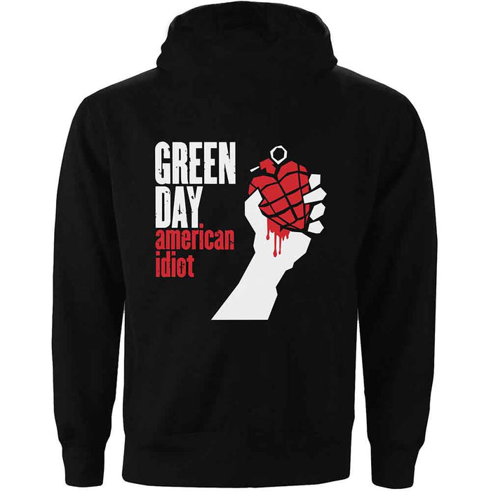 Green Day American Idiot Medium Zipped Hoodie