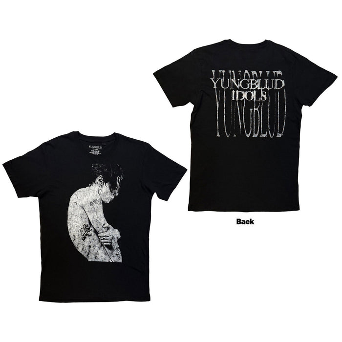 Yungblud Idols Photo Black Small T-Shirt