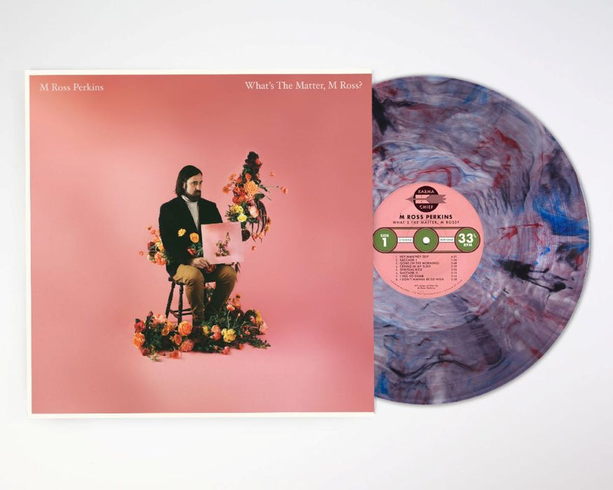 M Ross Perkins What's the Matter, M Ross? Vinyl LP Bouquet Blast Colour Due Out 02/05/25