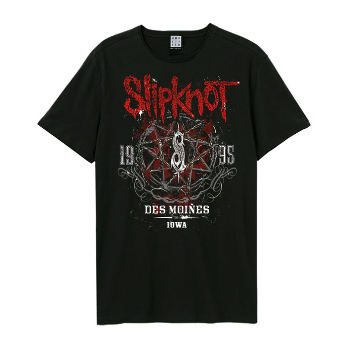 Slipknot Des Moines Amplified Vintage Charcoal XX-Large Unisex T-Shirt