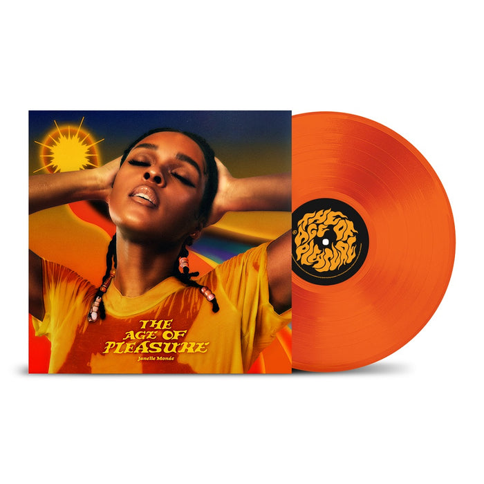 Janelle Monáe The Age Of Pleasure Vinyl LP Indies Orange Colour 2023