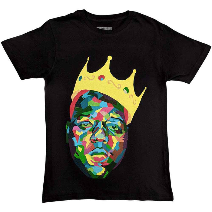 Biggie Smalls Crown Black XX-Large T-Shirt