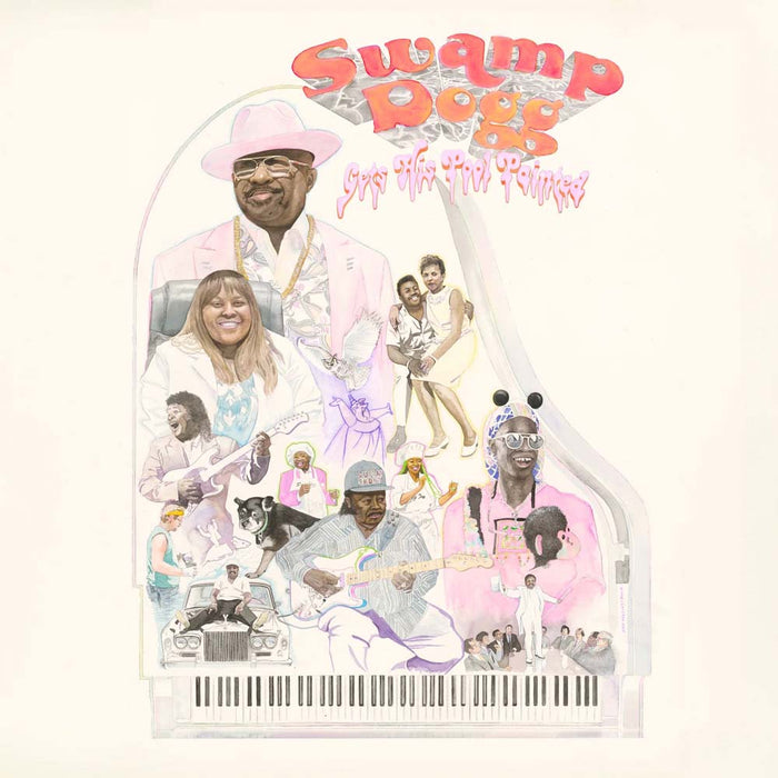 Swamp Dogg Swamp Dogg Gets His Pool Painted Vinyl LP Baby Pink Colour RSD 2026