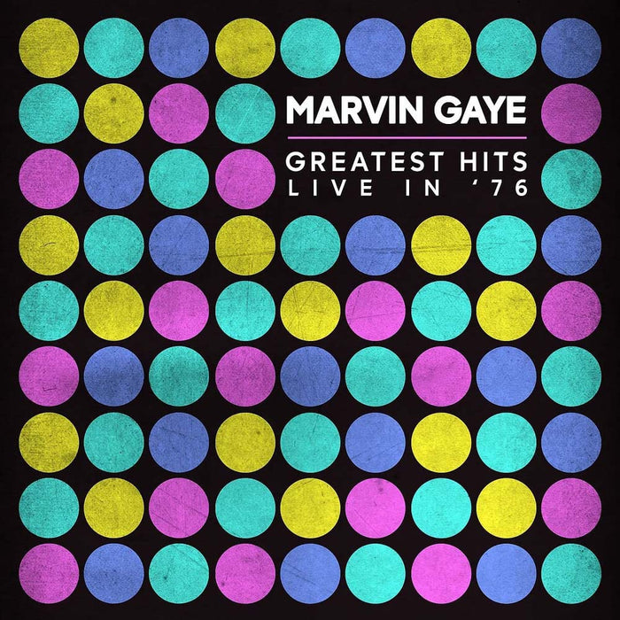Marvin Gaye Greatest Hits Live In '76 Vinyl LP 2023