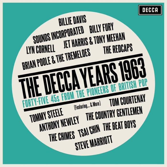 The Decca Years 1963: Hit Singles & Rarities From The Pioneers Of British Pop 1 Vinyl LP Due Out 28/02/25