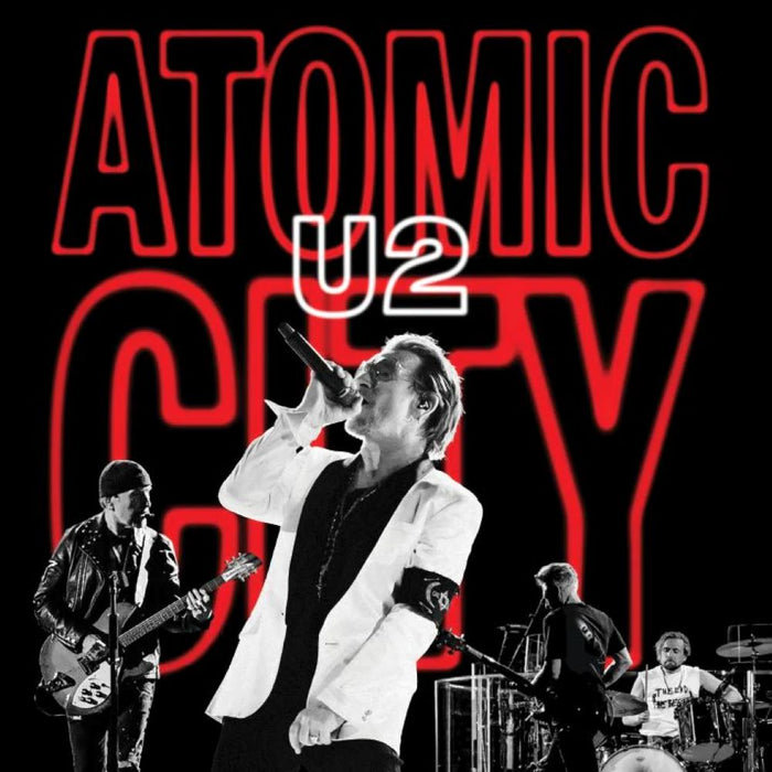 U2 Atomic City - Live From Sphere 10" Vinyl Single Transparent Red Colour RSD 2024