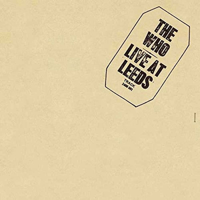The Who Live at Leeds Vinyl LP 2017