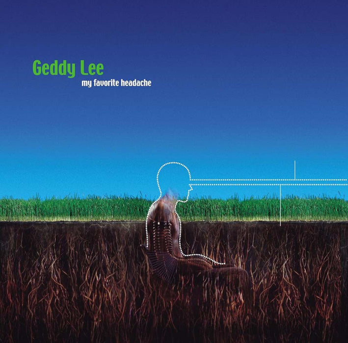 Geddy Lee My Favourite Headache Vinyl LP Green & Blue Colour 2024