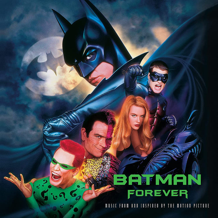 Batman Forever Original Soundtrack Vinyl LP Blue & Silver Colour 2021