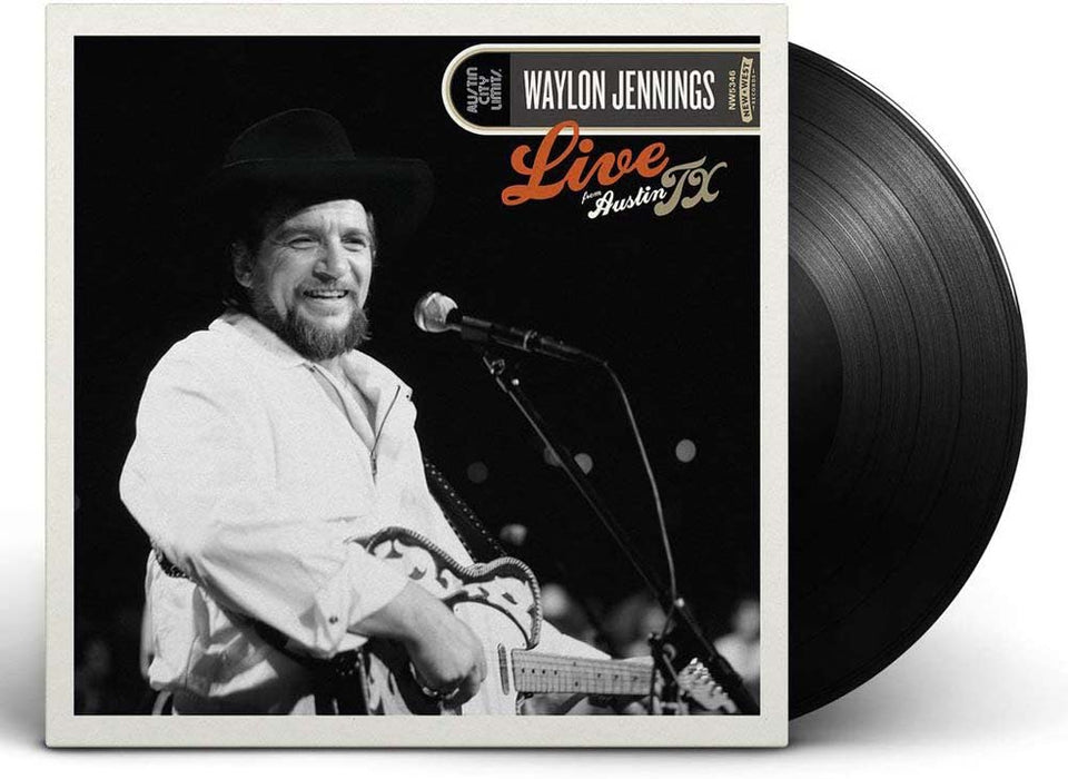 Waylon Jennings - Live From Austin Tx 84 Vinyl LP 2019