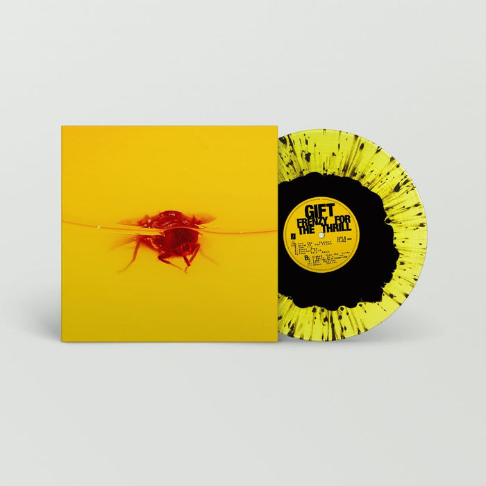 GIFT Frenzy For The Thrill Vinyl LP Radioactive Yellow/Black Colour Due Out 15/01/27