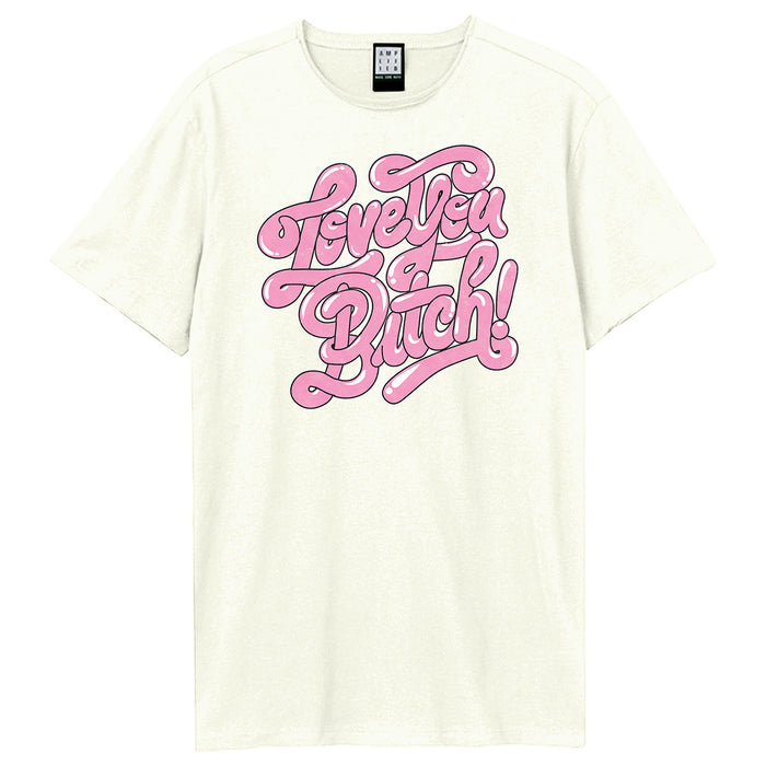 Lizzo Love You Bitch Amplified Vintage White Small Unisex T-Shirt