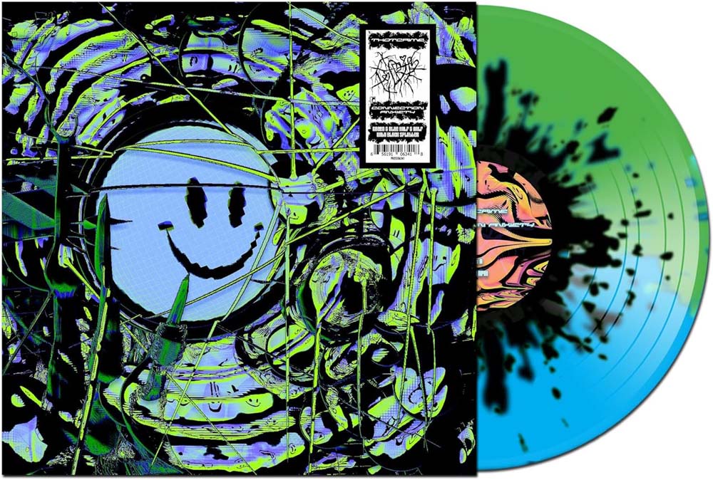 Thotcrime Connection Anxiety Vinyl LP Green & Blue Split w/Black Splatter Colour 2024