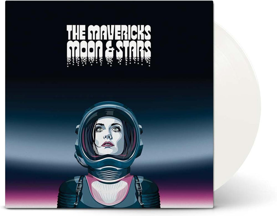 The Mavericks Moon & Stars Vinyl LP Lunar White Colour 2024