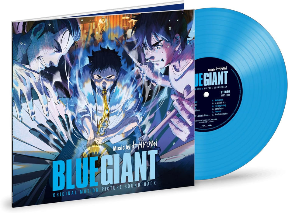 Hiromi Blue Giant (Original Motion Picture Soundtrack) Vinyl LP Blue Colour 2024