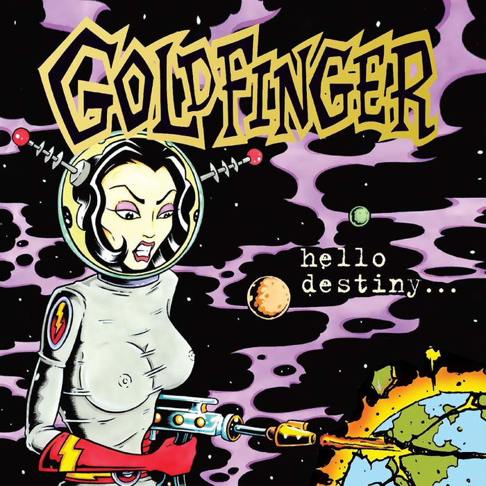 Goldfinger Hello Destiny Vinyl LP Purple Blast Colour 2024