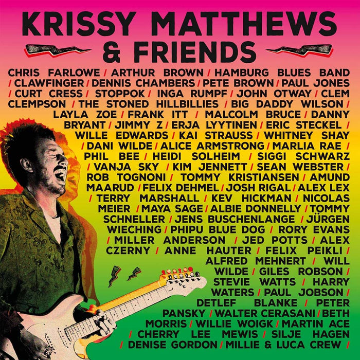 Krissy Matthews Krissy Matthews & Friends Vinyl LP Due Out 10/05/24
