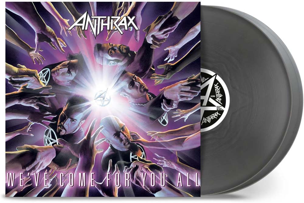 Anthrax We've Come For You All Vinyl LP Silver Colour 2025