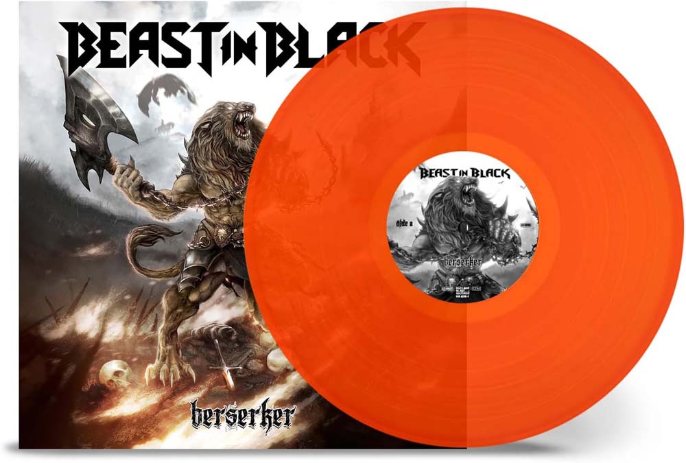 Beast In Black Berserker Vinyl LP Transparent Orange Colour Due Out 07/02/25